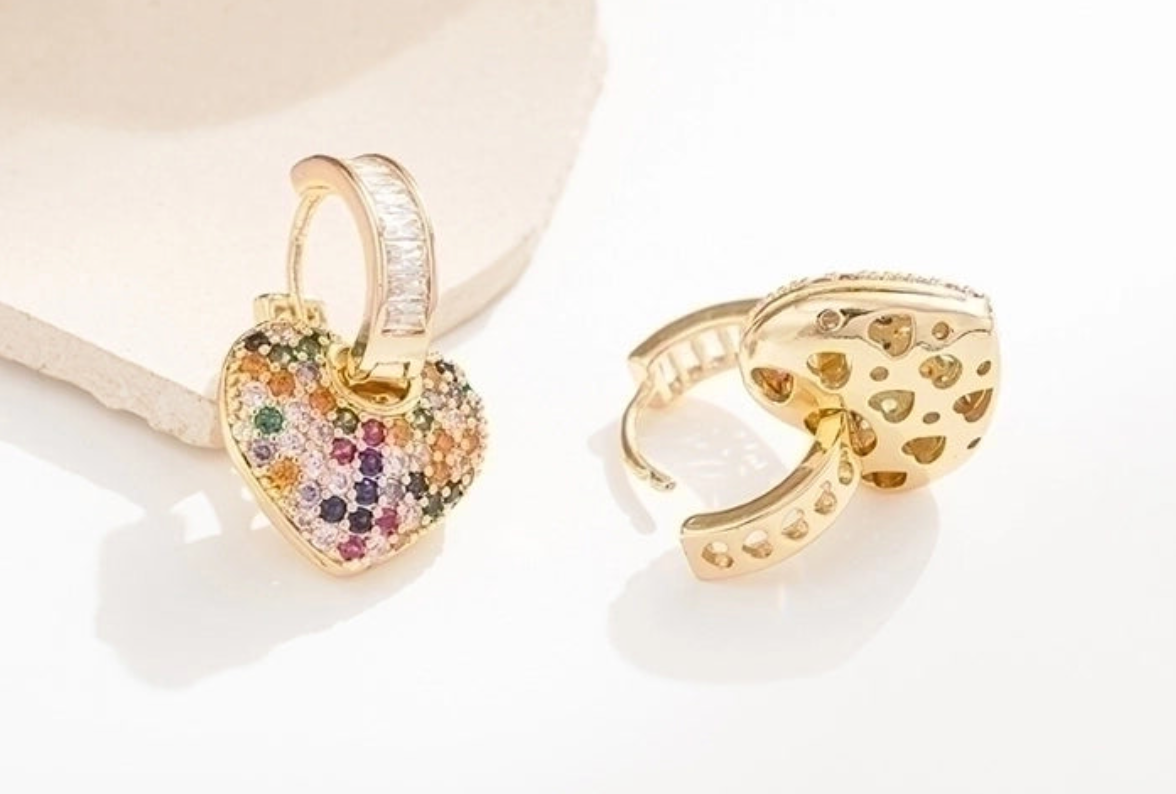 Pendientes de circonitas