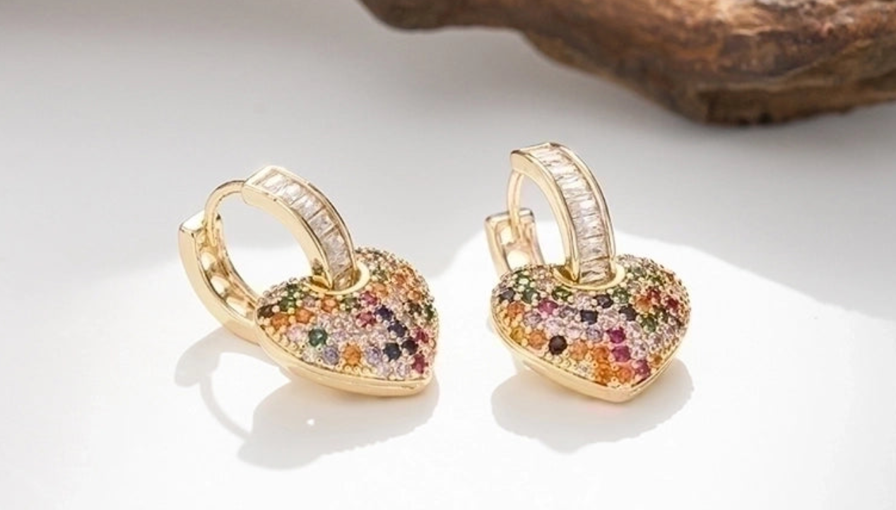 Pendientes de circonitas
