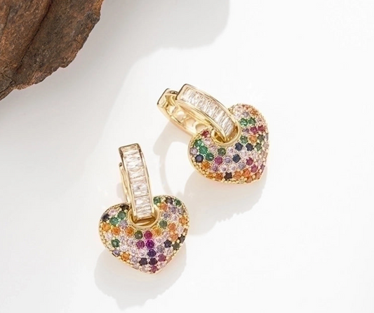 Pendientes de circonitas