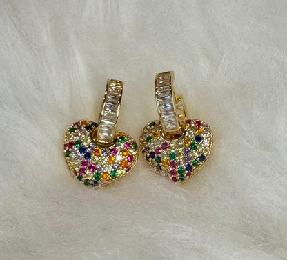 Pendientes de circonitas